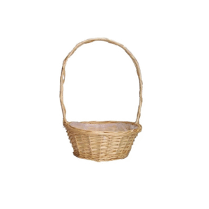 (B2) Tall Handle Basket (Easter Type) Natural Colour