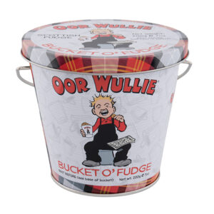 Oor Wullie bucket o' fudge