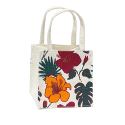 Jute Flower Bag