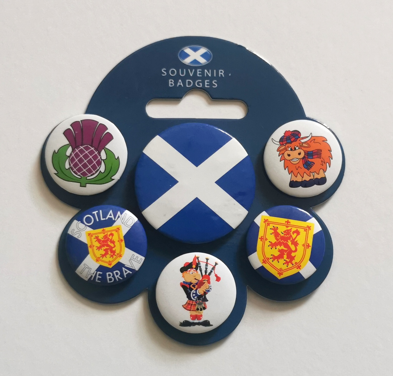 Scottish Souvenir Badges