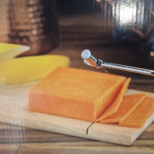 Cheese Board With Wire Slicer